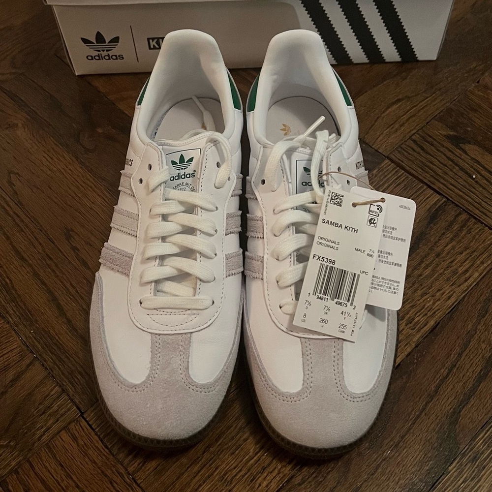 NWT Kith Adidas Samba Collab Original Sneakers Classic M8 W9.5